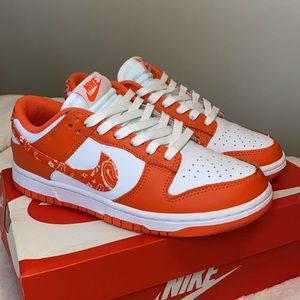 Orange Nike Dunks